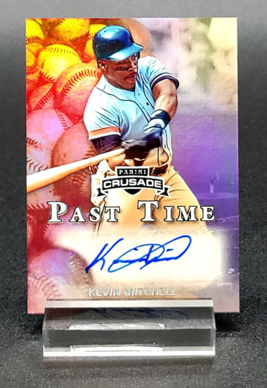 2025 Kevin Mitchell Crusade Auto "Past Time" San Francisco Giants NL MVP SP